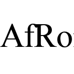 AfRomanSerif