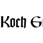 Koch Gothic