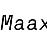 Maax Mono Trial