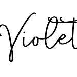 Violetta Script