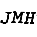 JMH Typewriter mono