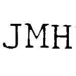 JMH Typewriter mono Fine