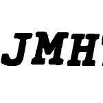 JMH Typewriter mono Black