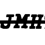 JMH Typewriter mono Black Over