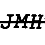 JMH Typewriter mono Over
