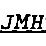 JMH Typewriter mono Under