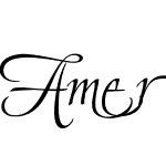 American Calligraphic