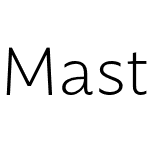 Mastro Sans