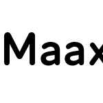 Maax Rounded Trial