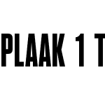 Plaak 1 Trial