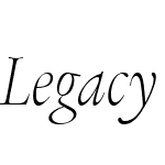 Legacy Serif ITC Pro