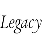 Legacy Serif ITC Pro