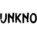 Unknown Secret Bold DEMO