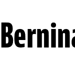 Bernina Sans