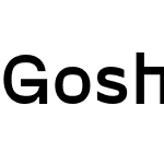 Gosha Sans