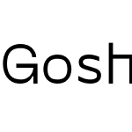 Gosha Sans