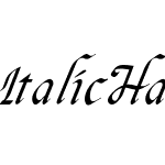 Italic