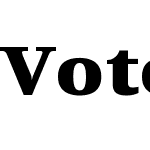 Voto Serif GX