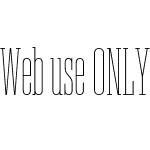 Web use ONLY | Copyright (C) Emtype Foundry