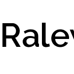 Raleway SemiBold