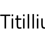 Titillium Web