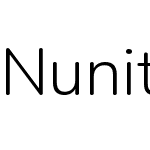 Nunito VF Beta