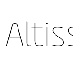 ☞Altissimo Thin