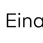 ☞Eina03-Regular