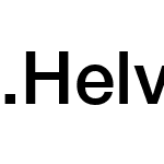 .Helvetica Neue ATV