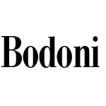 Bodoni Web