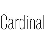 Cardinal Grotesque Semi Condensed