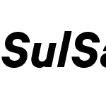 Sul Sans Black