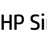 Шрифт hp simplified не найден