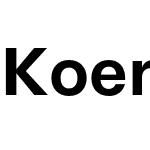 Koenig & Bauer Type Text