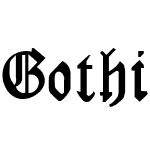 GothicRus Condenced