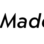 Madera Medium Italic