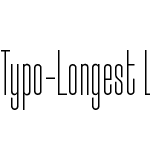 Typo-Longest Light Demo