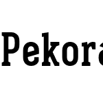 Pekora Serif