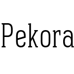 Pekora Serif