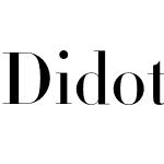 Didot HTF