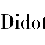 Didot HTF