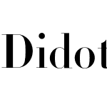 Didot HTF