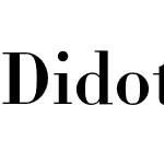 Didot HTF