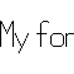 My fontstruction...