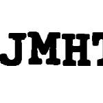 JMH Typewriter Black