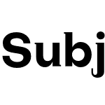 Subjectivity Serif