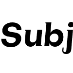 Subjectivity Serif