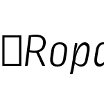 RopaMixPTT-LightItalic
