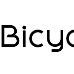 Bicycle_Sans