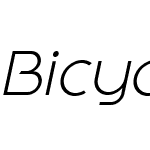 Bicycle_Sans